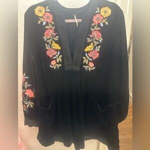 FREE PEOPLE EMBROIDERED DRESS